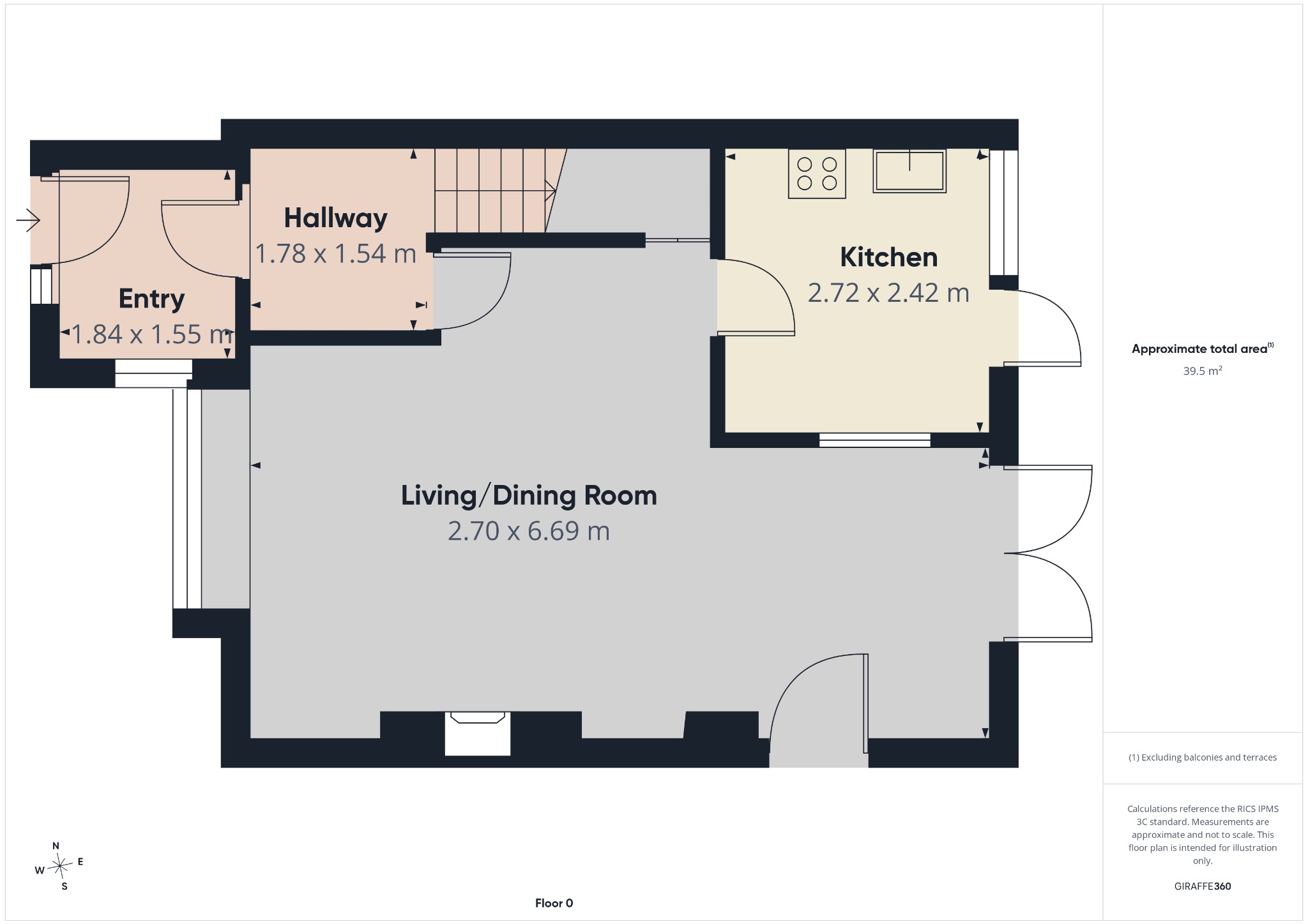 4 Croft Walk, Broxbourne, Hertfordshire floorplan