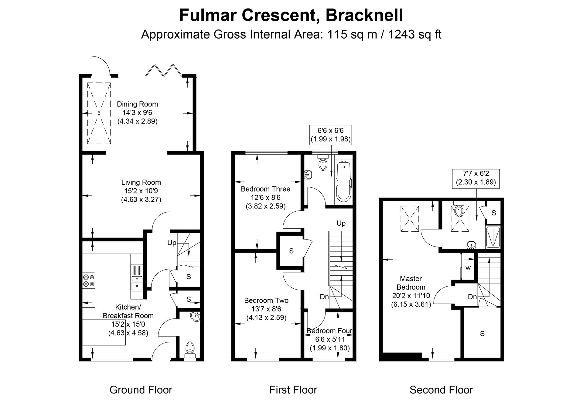 4 Bedrooms End terrace house for sale in Fulmar Crescent, Bracknell, Berkshire RG12