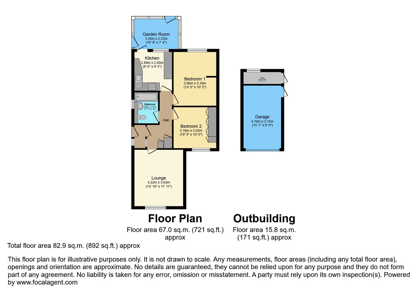 8, West Bank Lea, Mansfield floorplan