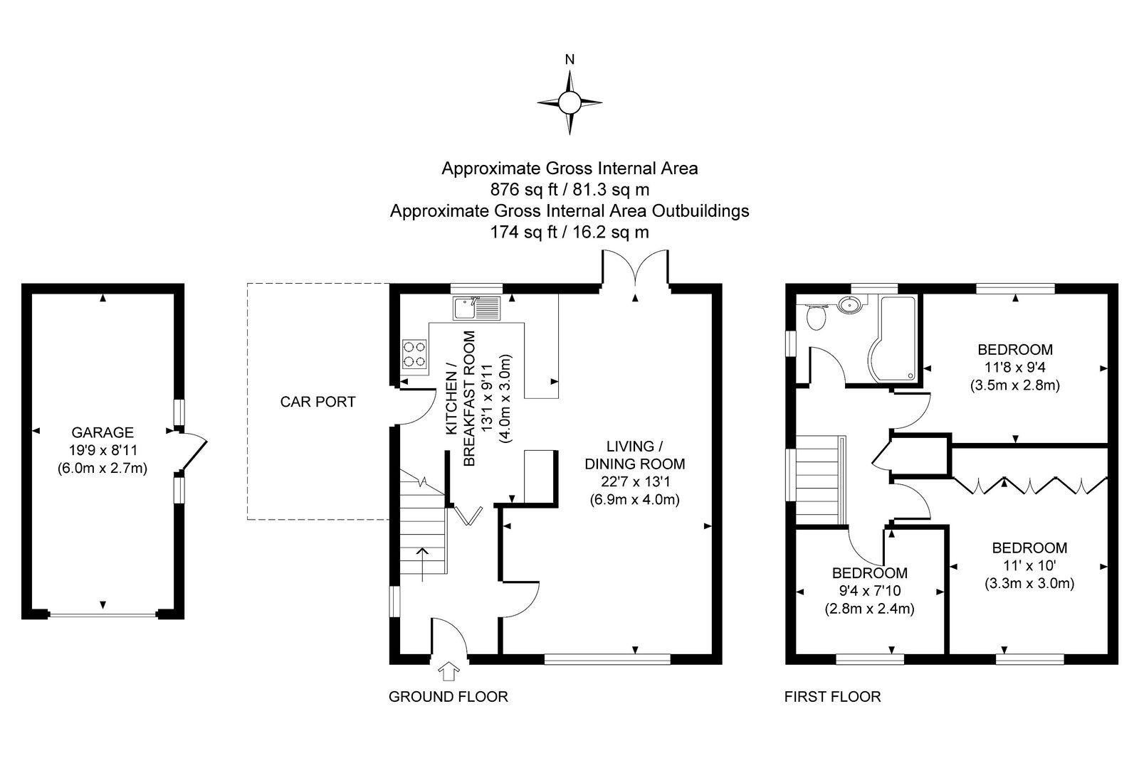 43, Nightingale Crescent, West Horsley floorplan