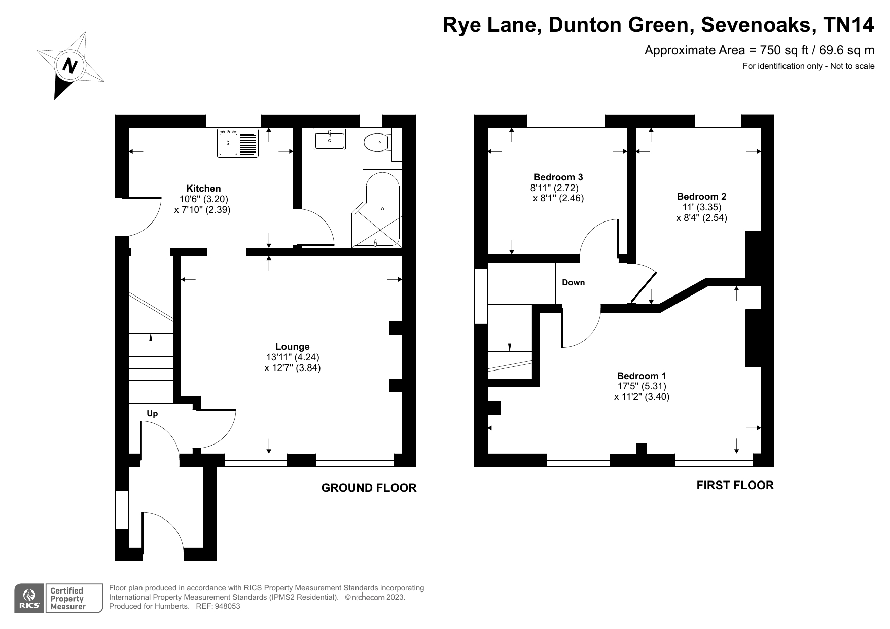 8 Ryewood Cottages,, Rye Lane, Sevenoaks floorplan