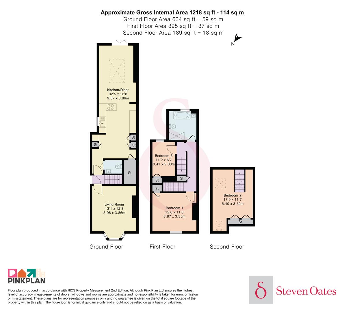 93, Duncombe Road, Bengeo floorplan