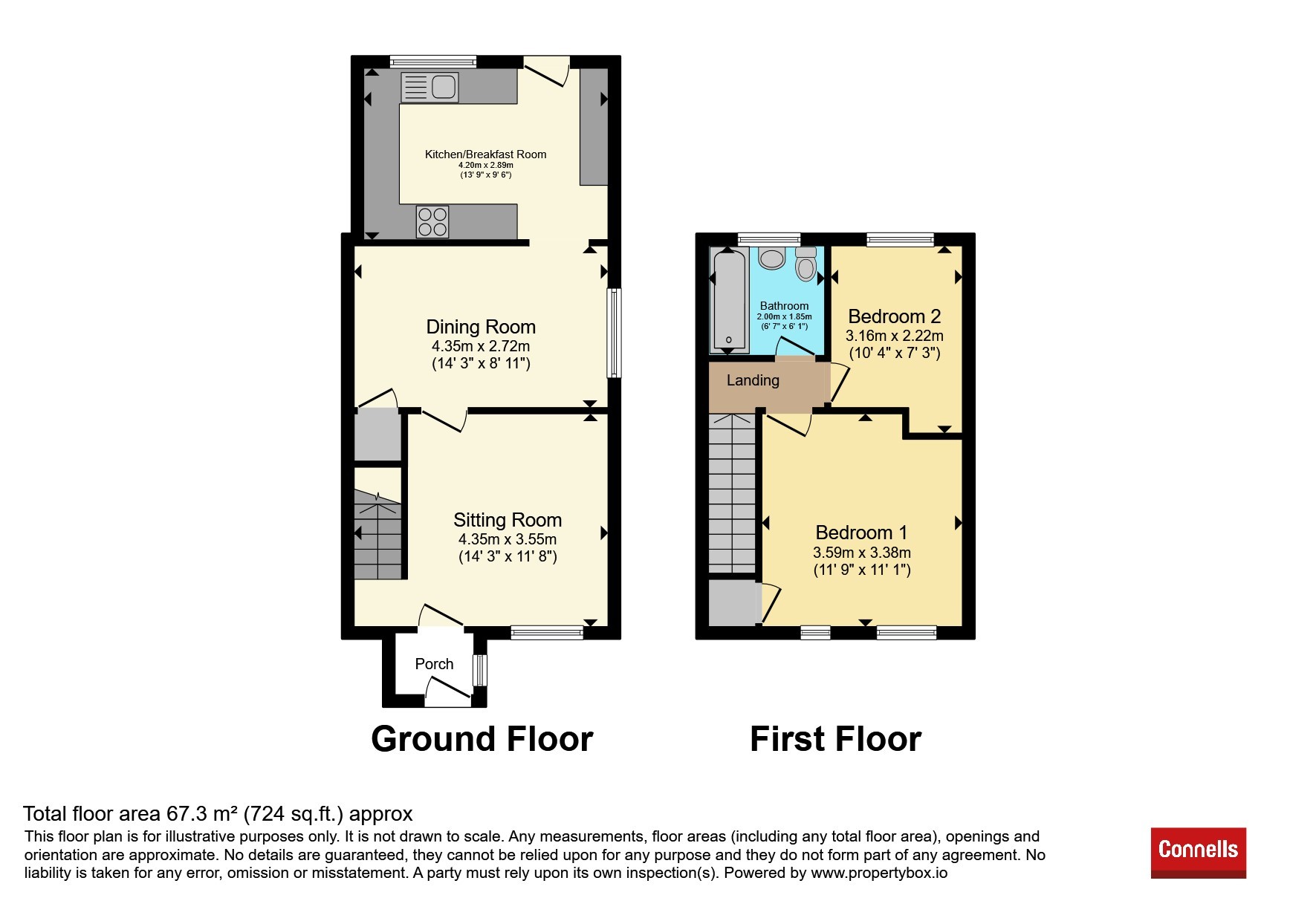 26, Woodchester, Swindon floorplan