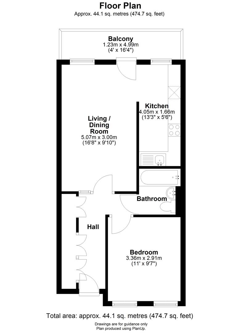58, Queensway, Cambridge floorplan