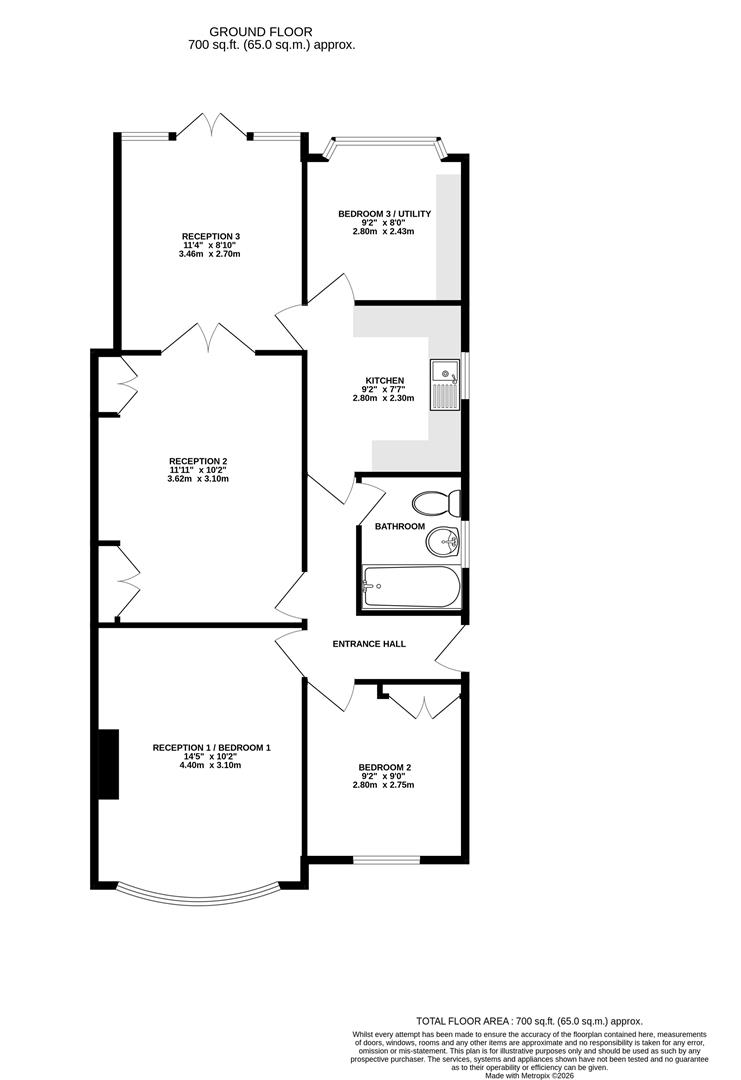 46, Stanhope Park Road, Middlesex floorplan