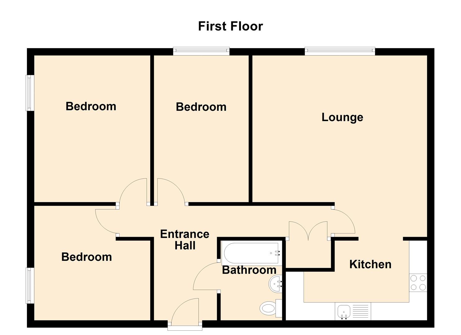 6, Kingsdale Court, Hopewell Drive, Chatham floorplan