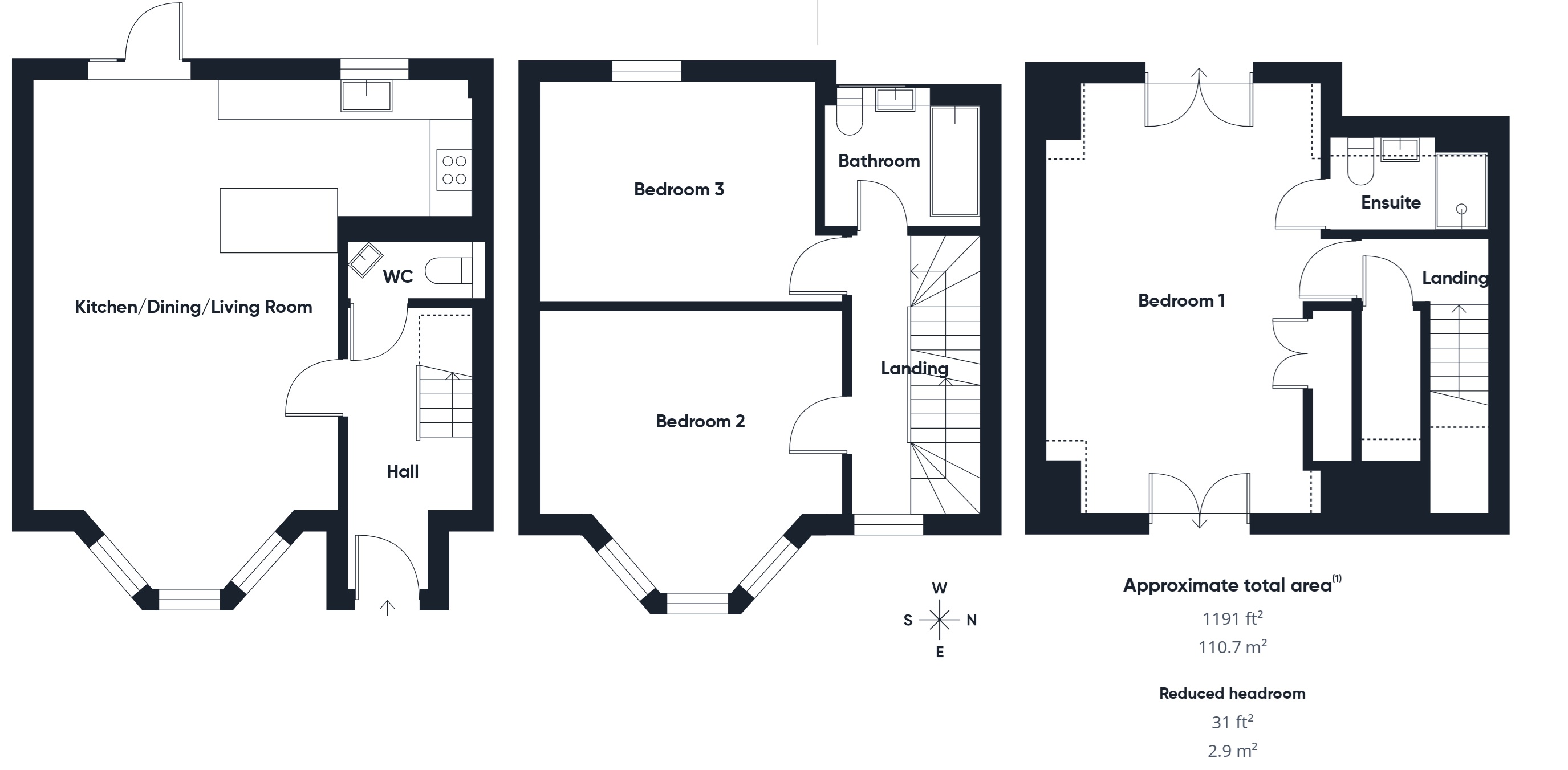 25, Burn View, Bude floorplan