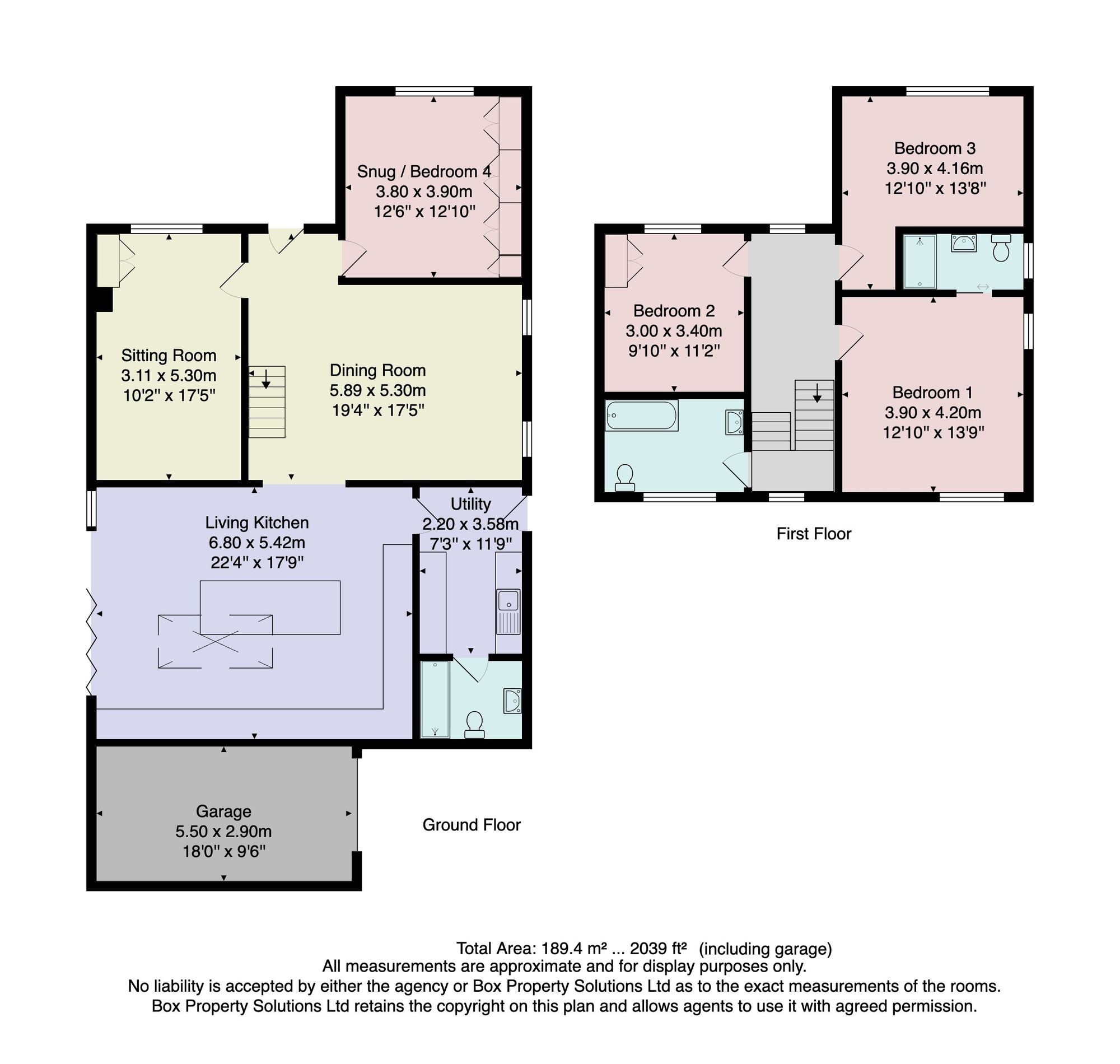 Vailima, Harrogate floorplan