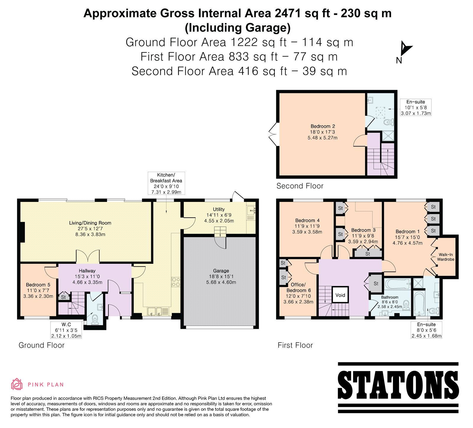 113, Park Road, New Barnet floorplan