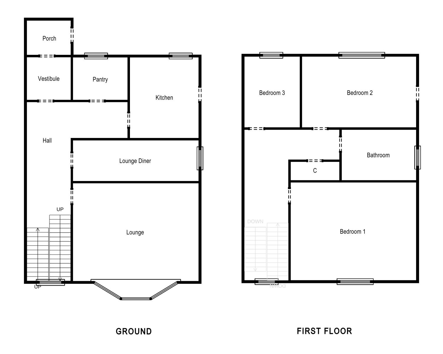 Hunterhill Road, Paisley, Renfrewshire PA2, 3 bedroom semidetached