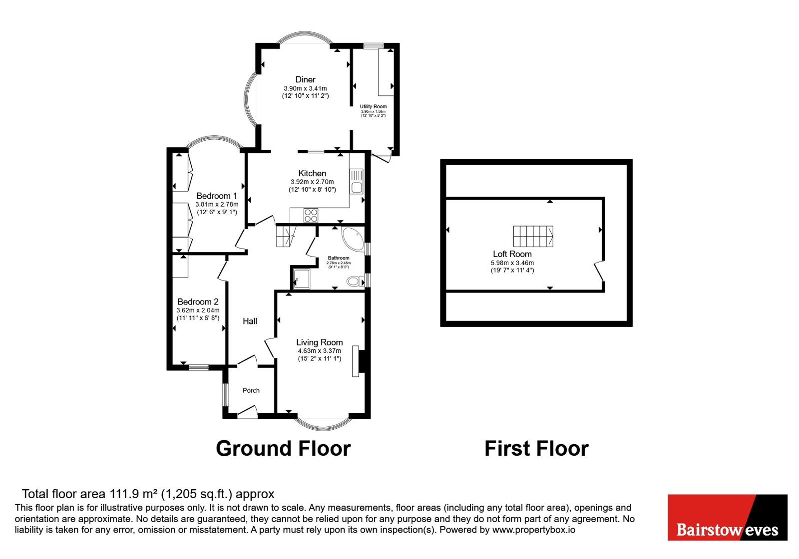 58, Lechmere Avenue, Essex floorplan