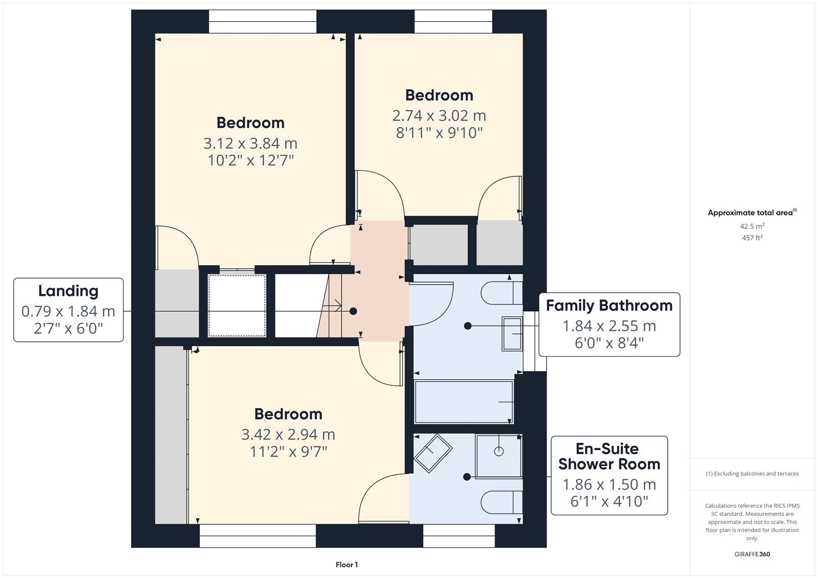 86, St. Marks Road, Weston-Super-Mare floorplan