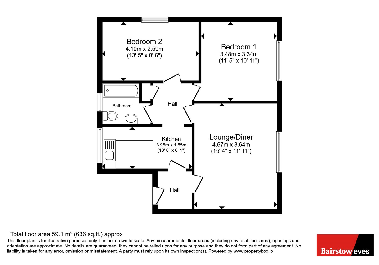 Gorse Road, Croydon floorplan