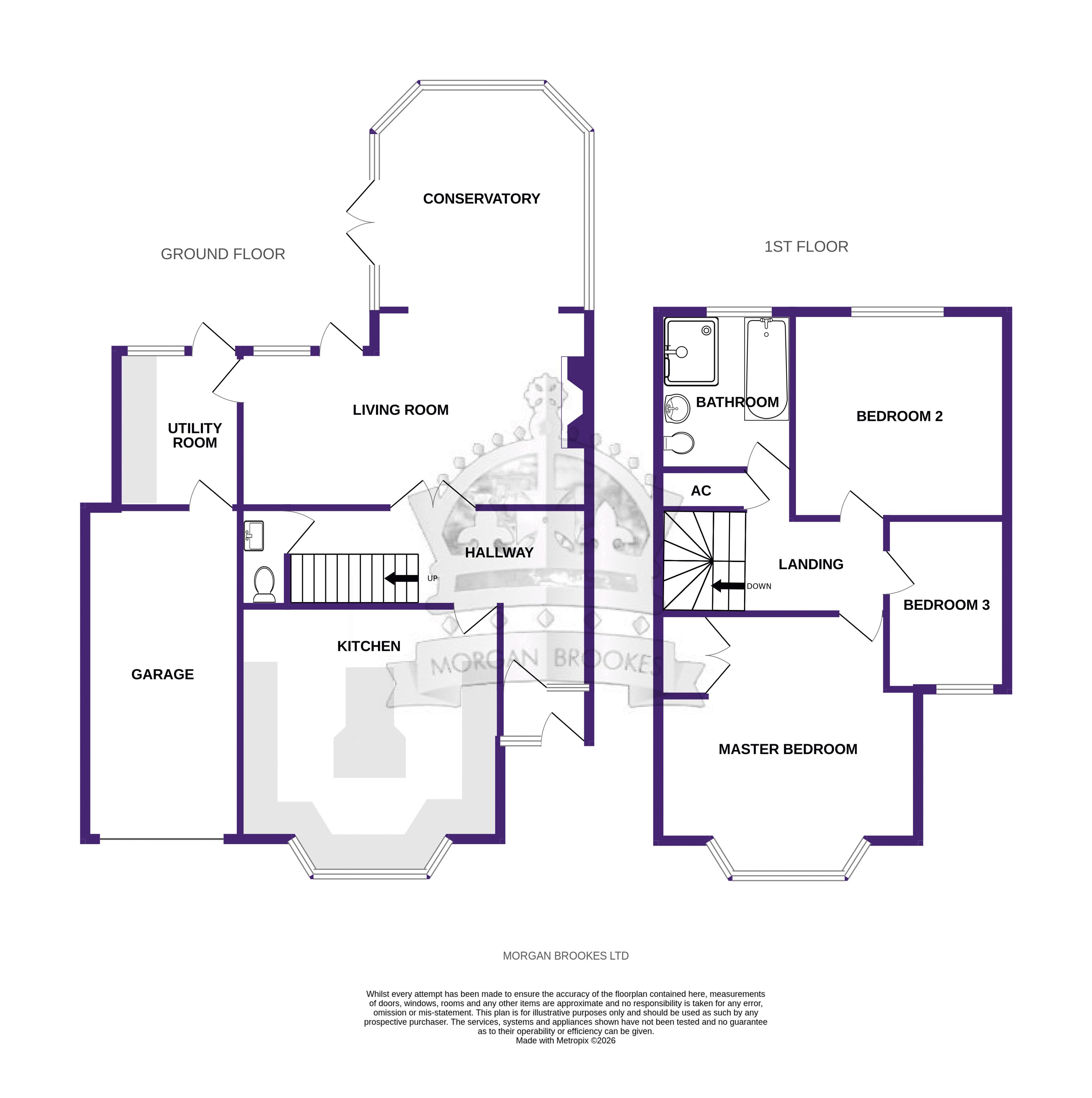 6, Cottesmore Gardens, Leigh-On-Sea floorplan