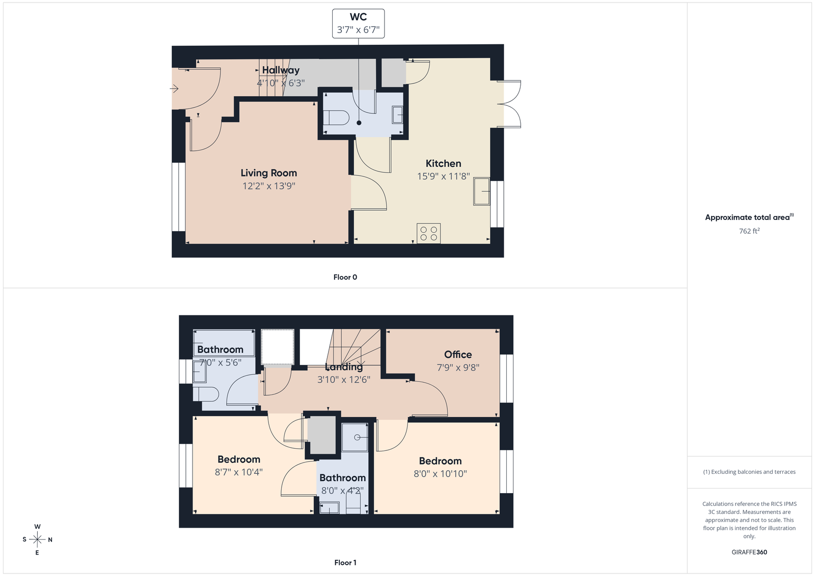 42, Lady Campbells Court, Dunfermline floorplan