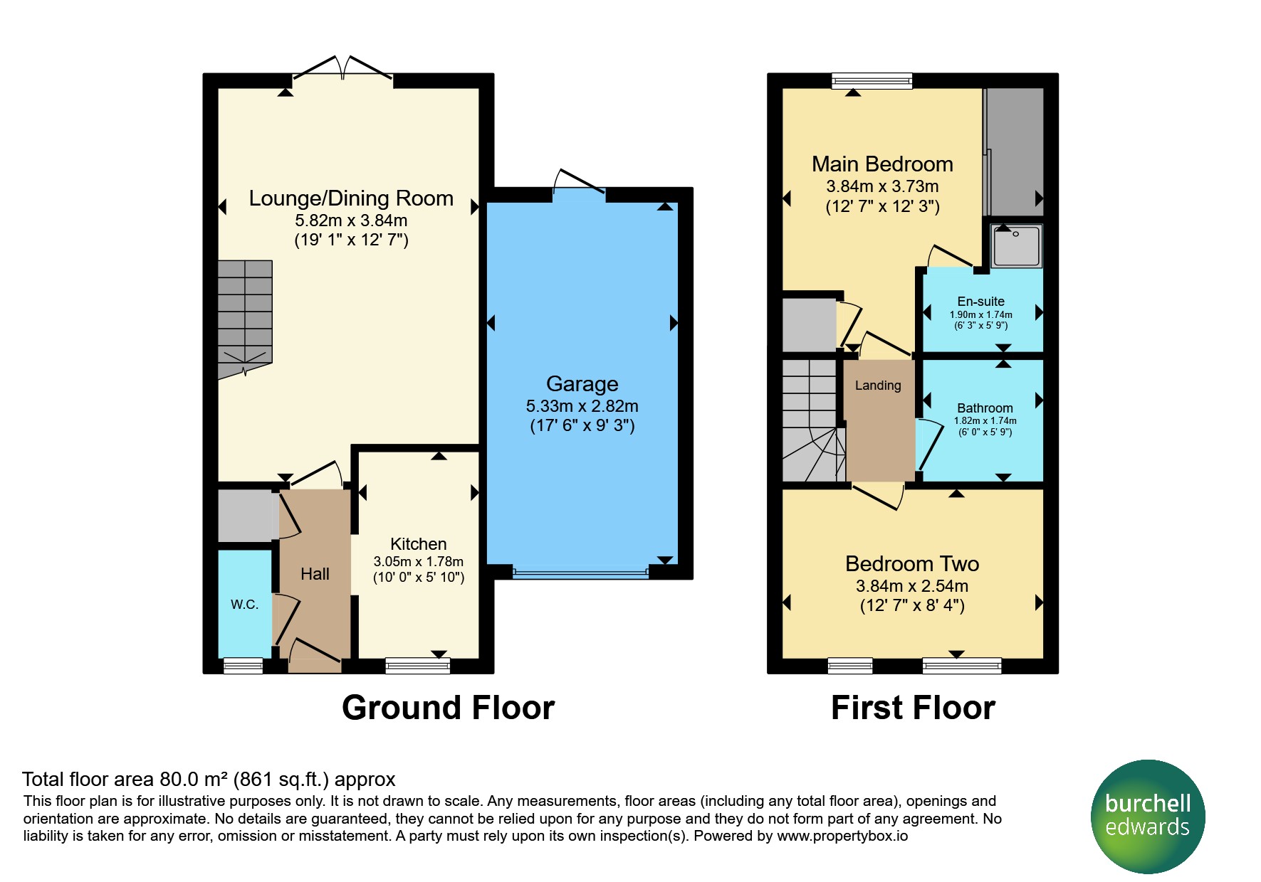 45, Northcroft Way, BIRMINGHAM floorplan