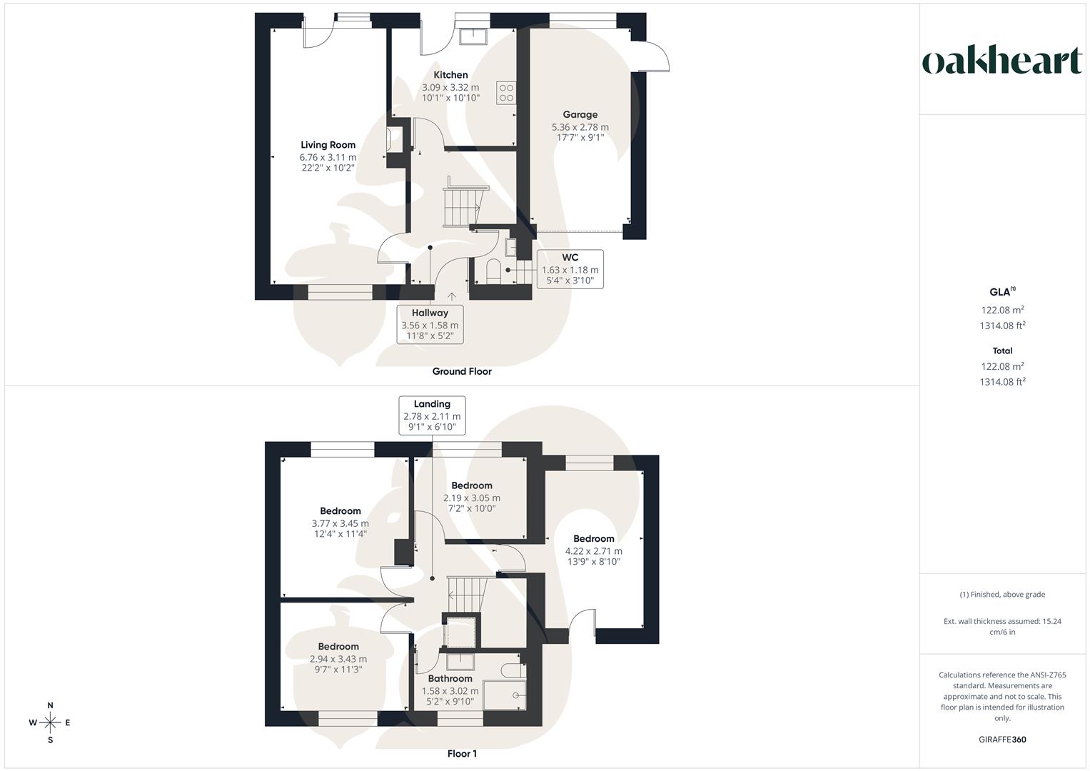 131, Stour View Avenue, Manningtree floorplan