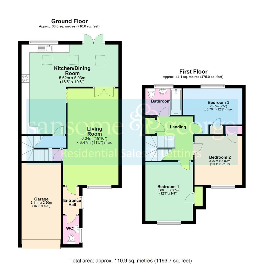 3 Bedrooms Terraced house for sale in Farm Drive, Tilehurst, Reading RG31