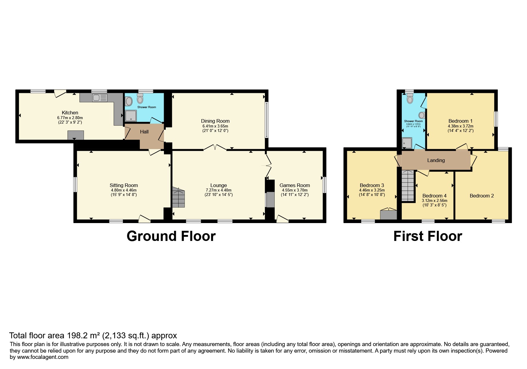 Bradford House, ., Abergele floorplan