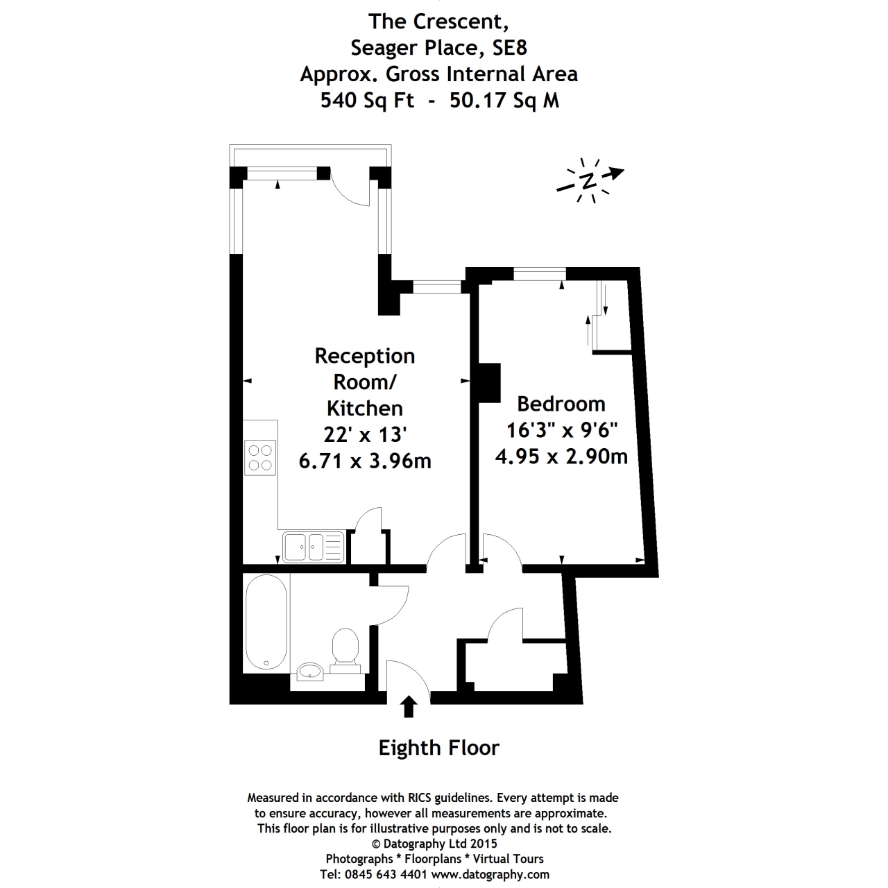 The Crescent , Seager place , London floorplan