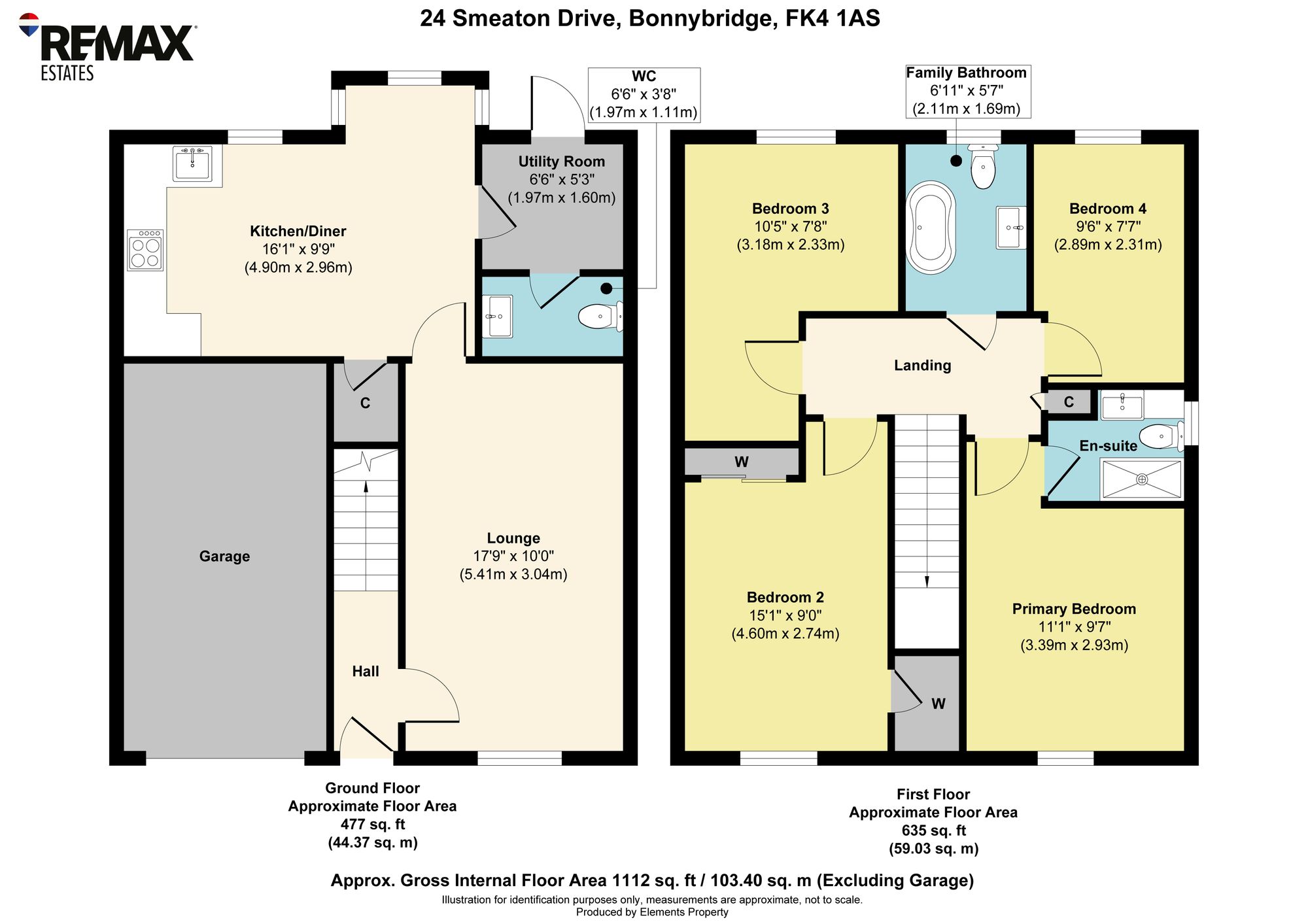 24 Smeaton Drive, Bonnybridge floorplan