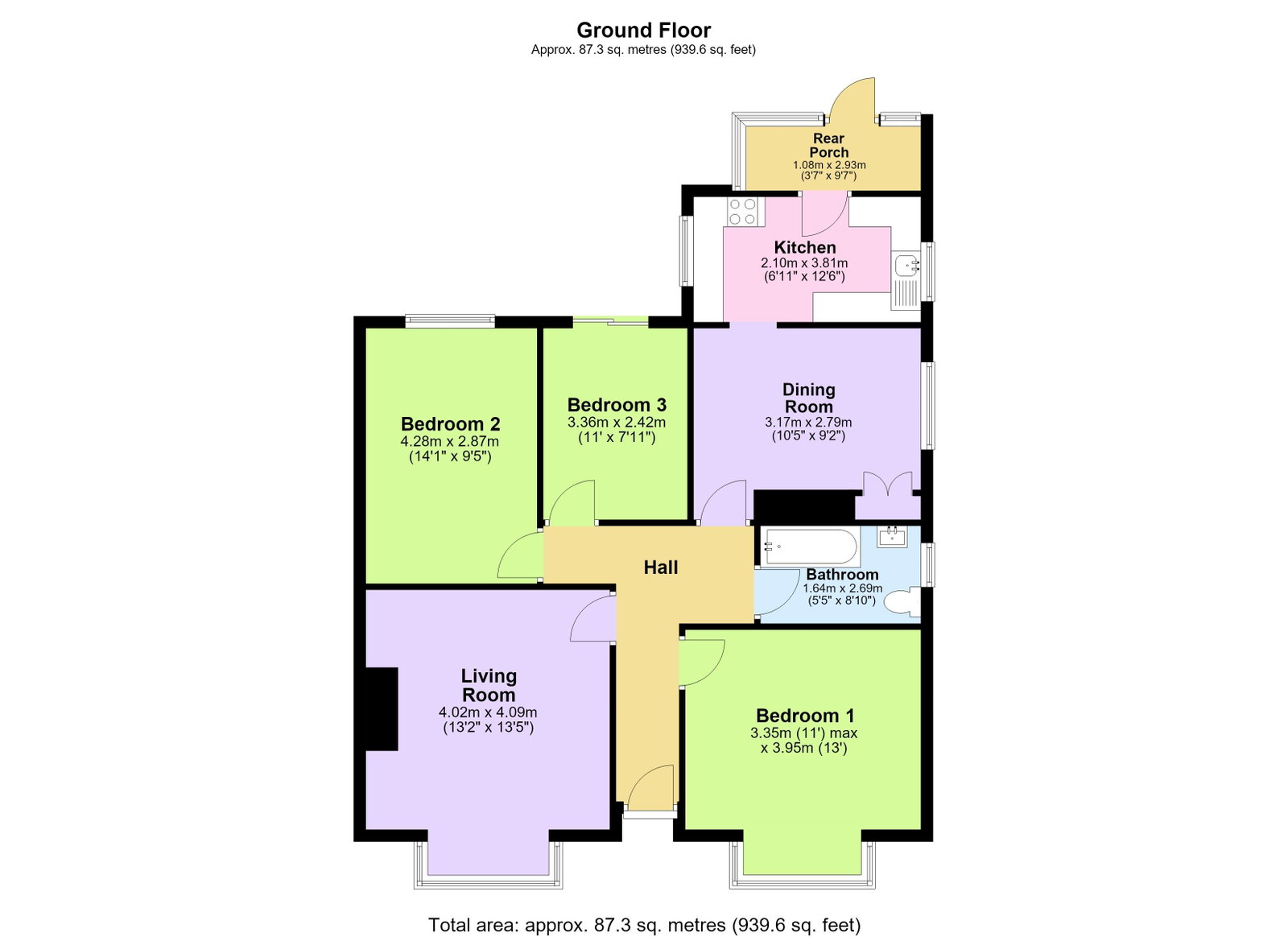 9, Frith Road, Saltash floorplan