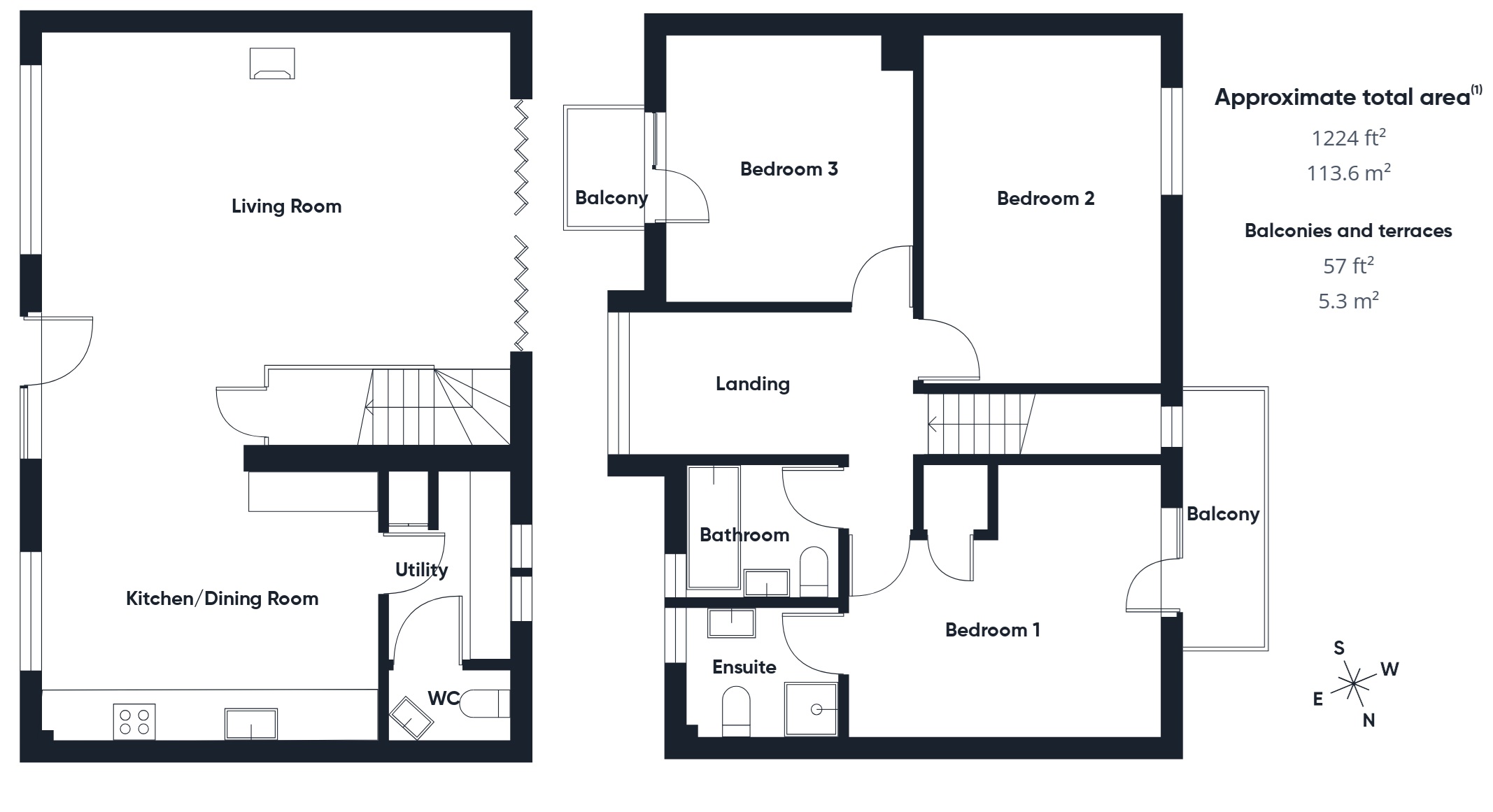 Eagles Nest, Whalesborough, Bude floorplan