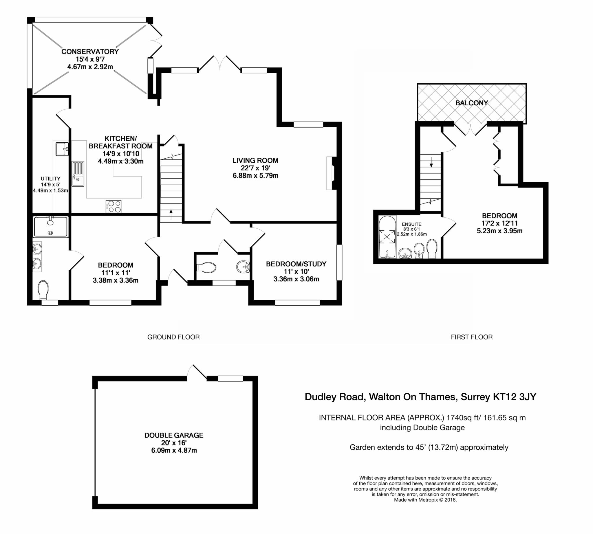 3 Bedrooms Bungalow for sale in Dudley Road, Walton-On-Thames KT12