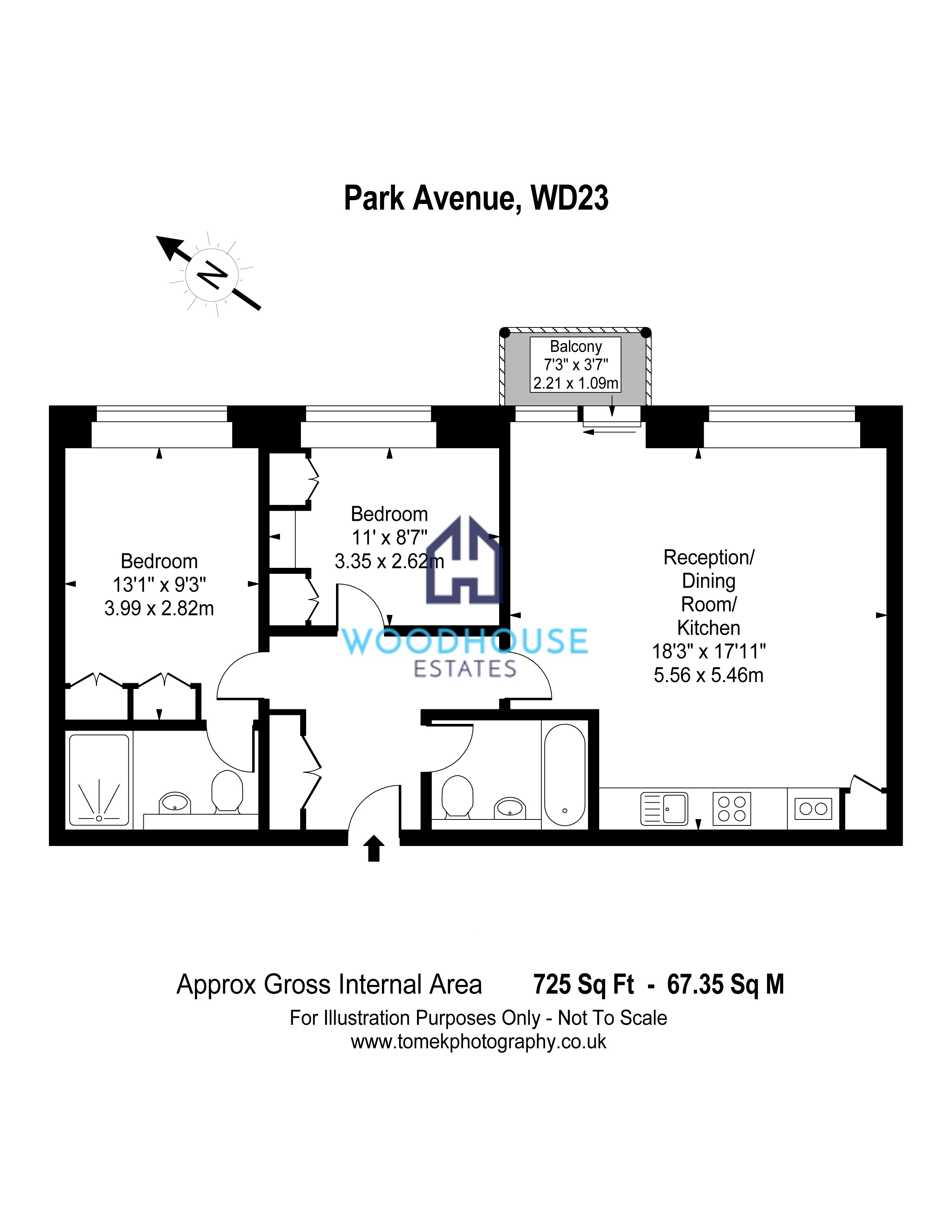 Park Avenue, Bushey floorplan