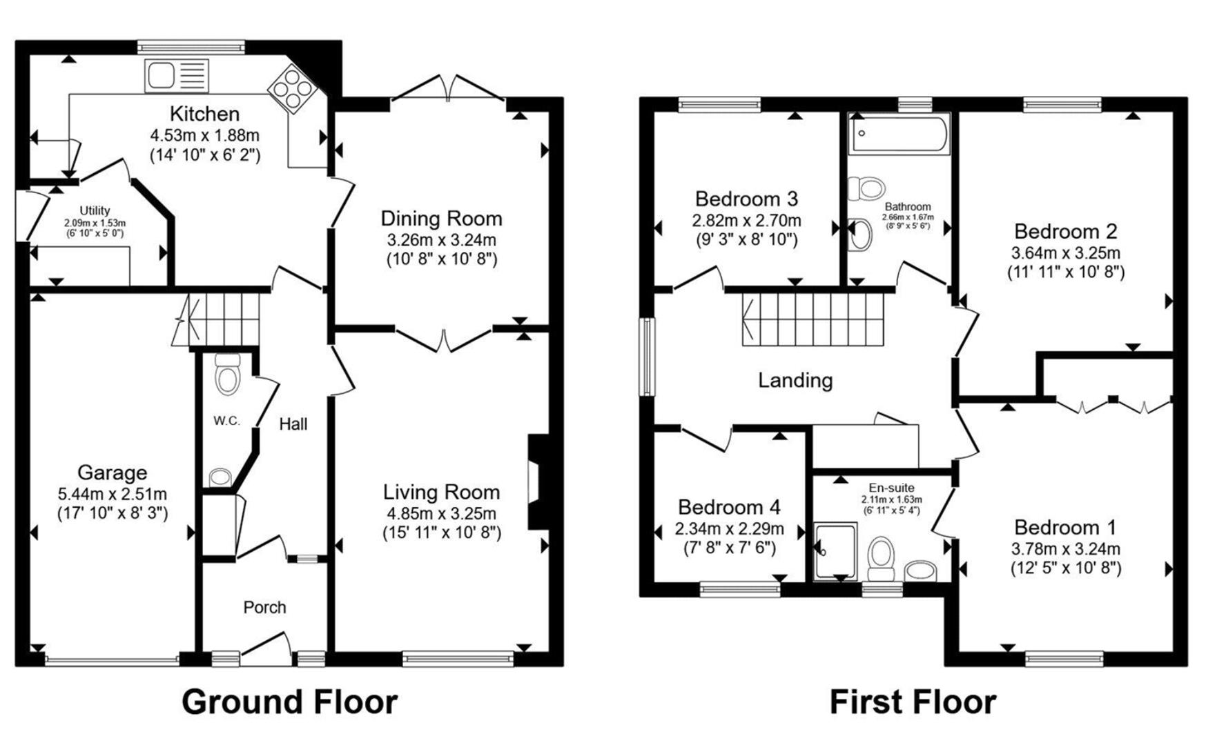 Fleming Road, Chafford Hundred floorplan