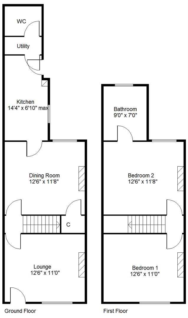 2 Bedrooms Terraced house for sale in Ronald Road, Balby, Doncaster DN4