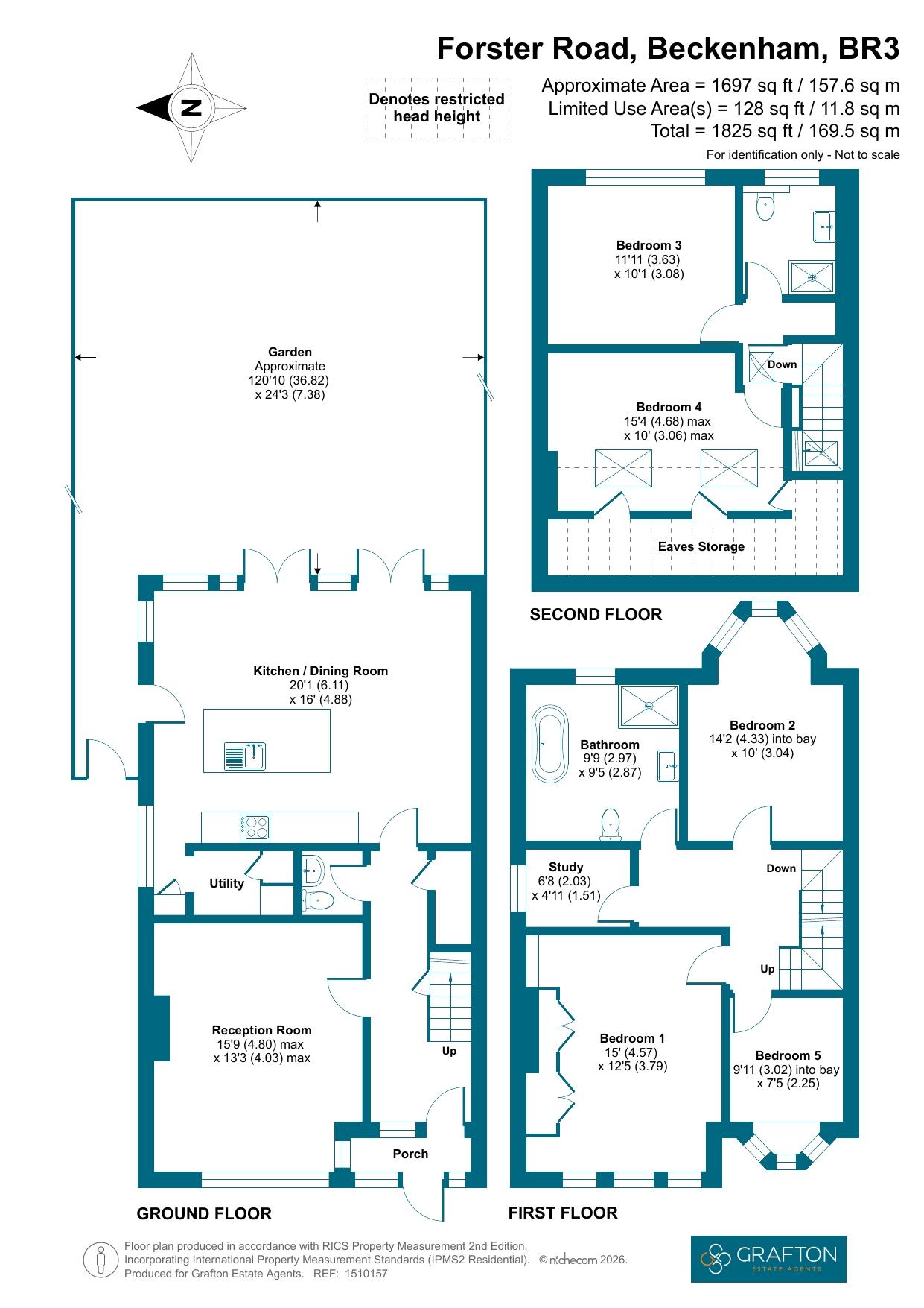 7, Forster Road, Beckenham floorplan