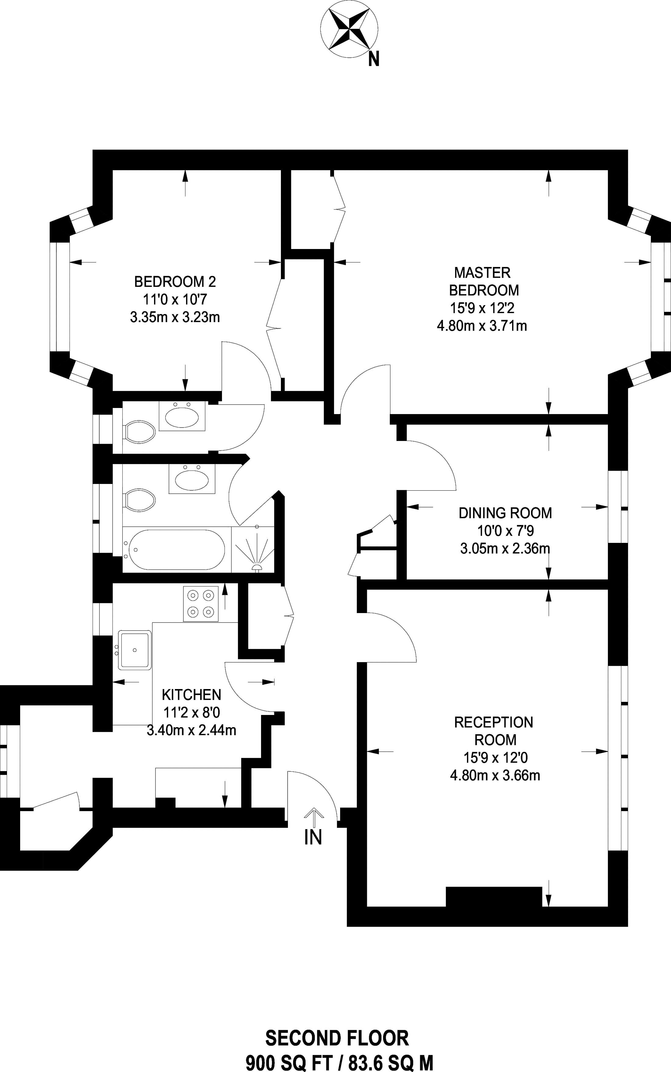 Aylmer Road, Highgate, London N2, 2 bedroom flat to rent 64449516