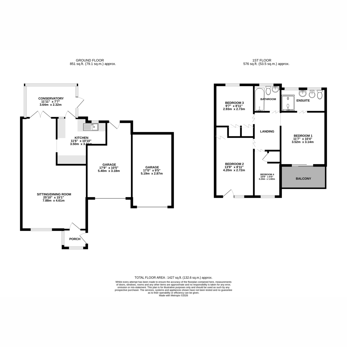 60, Kingsway, Sea Front, Selsey floorplan
