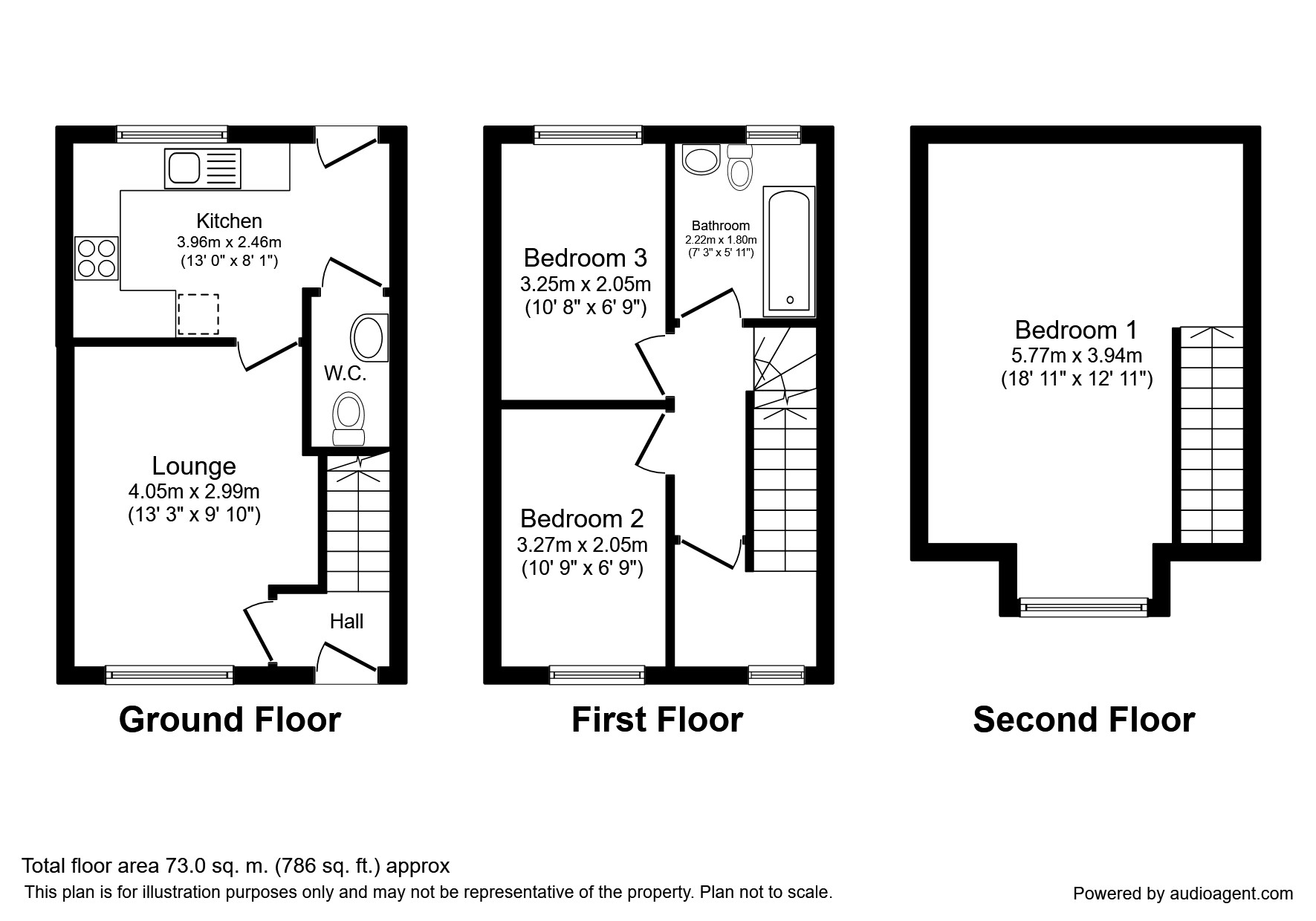 5, Millgate Court, Selby floorplan