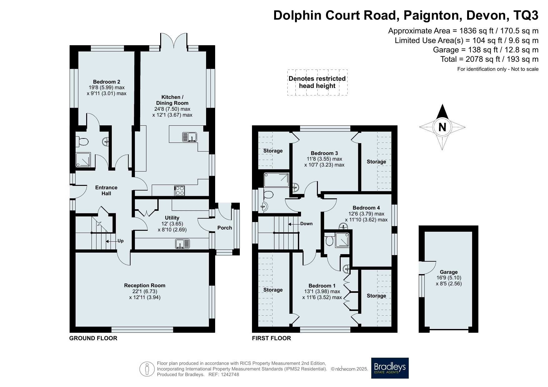 32, Dolphin Court Road, Devon floorplan
