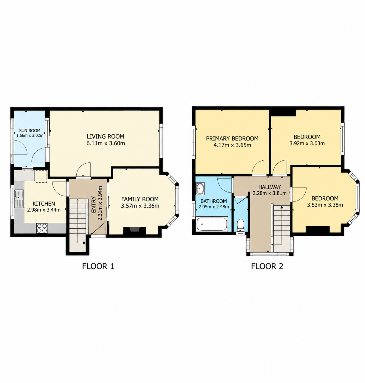 126, Churchgate, Southport floorplan