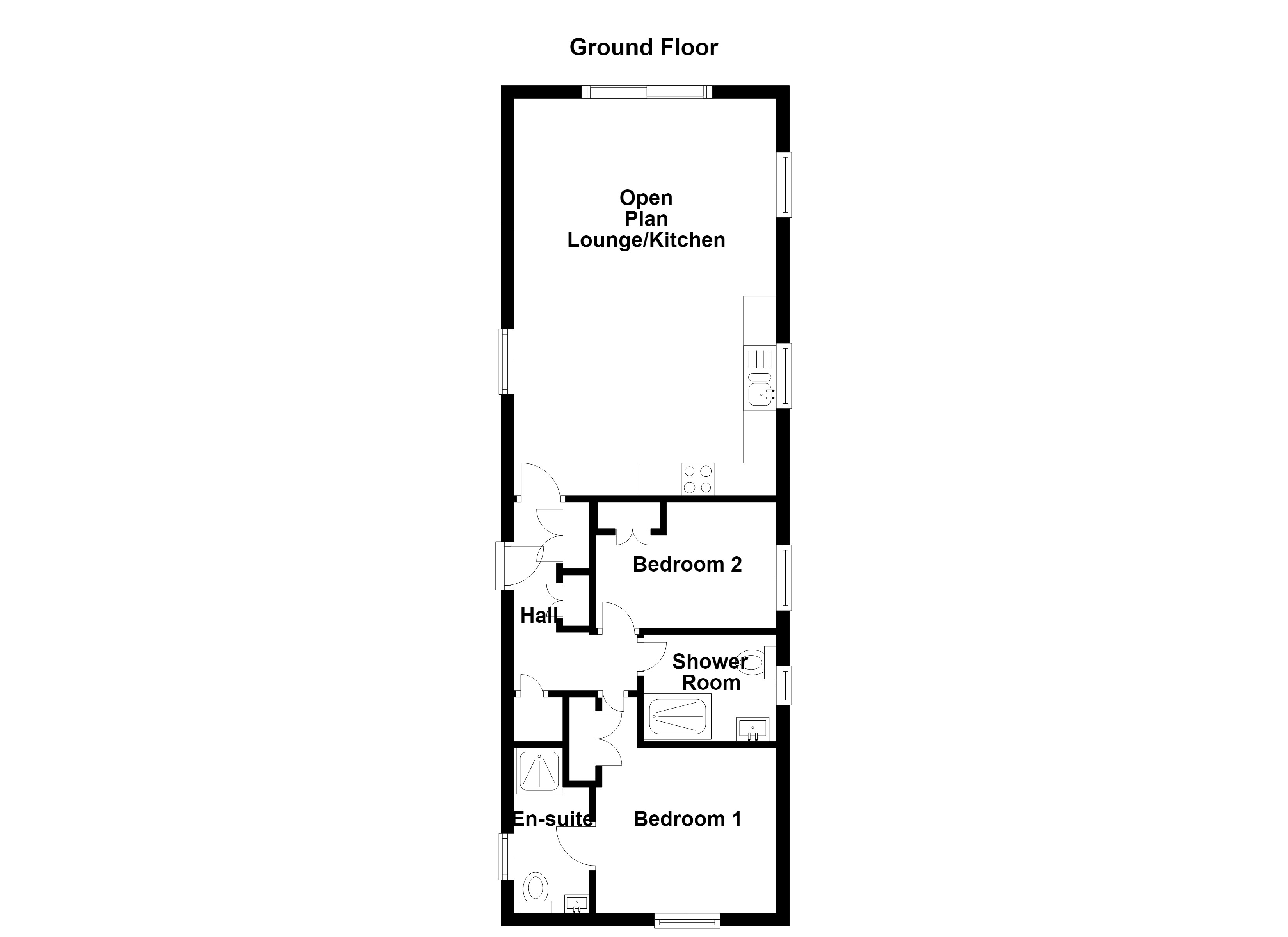 114, Essex Road, Hoddesdon floorplan