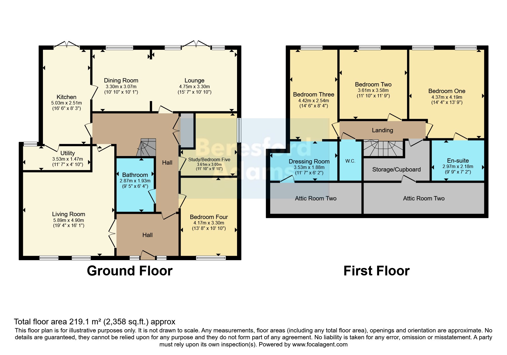 Hafod,, Bedford Way, Flintshire floorplan