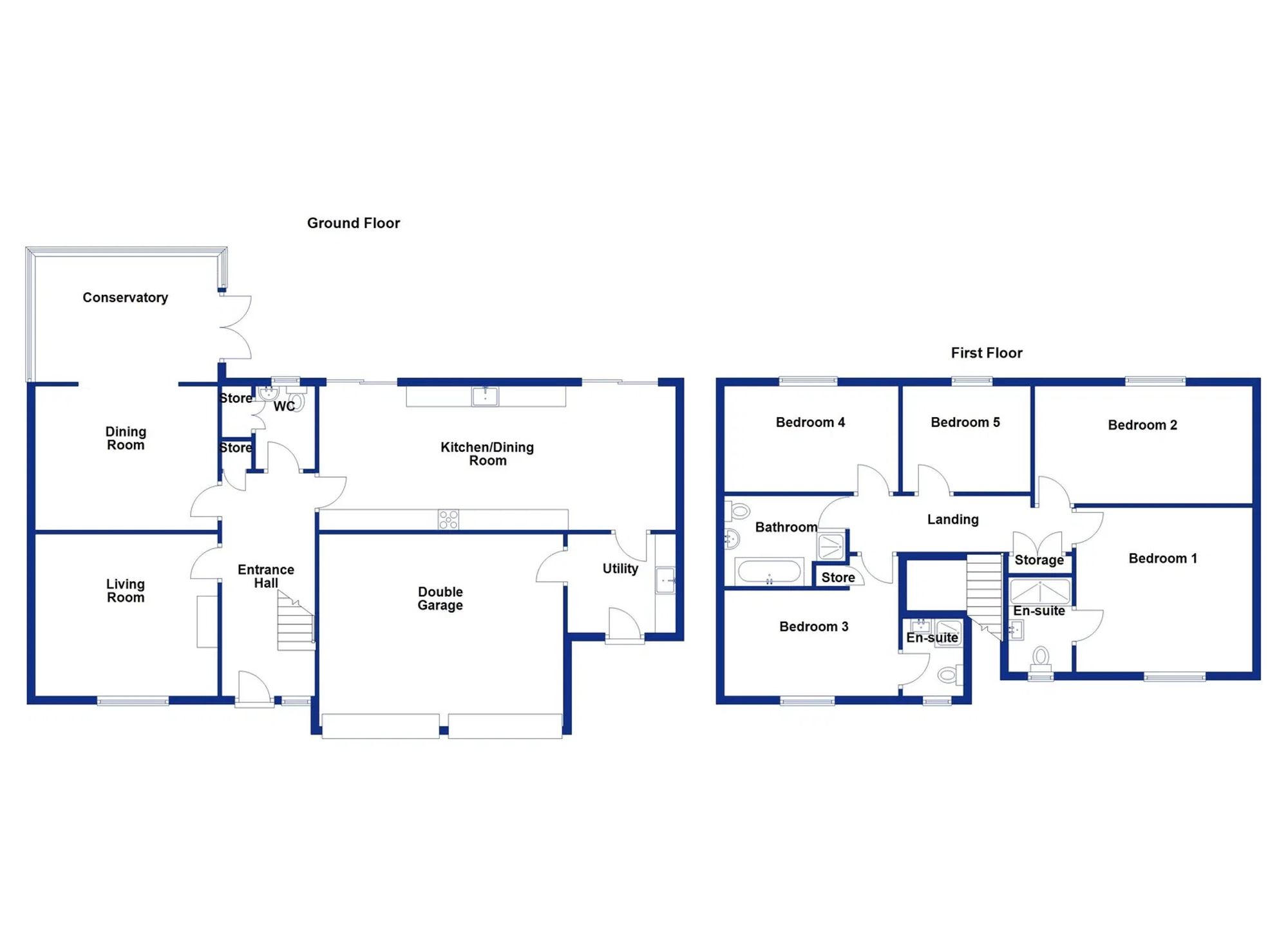 6 Short Clough Close, Rossendale floorplan