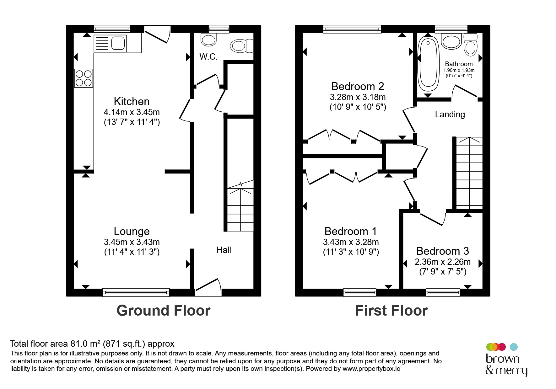53, Ninian Road, Hemel Hempstead floorplan