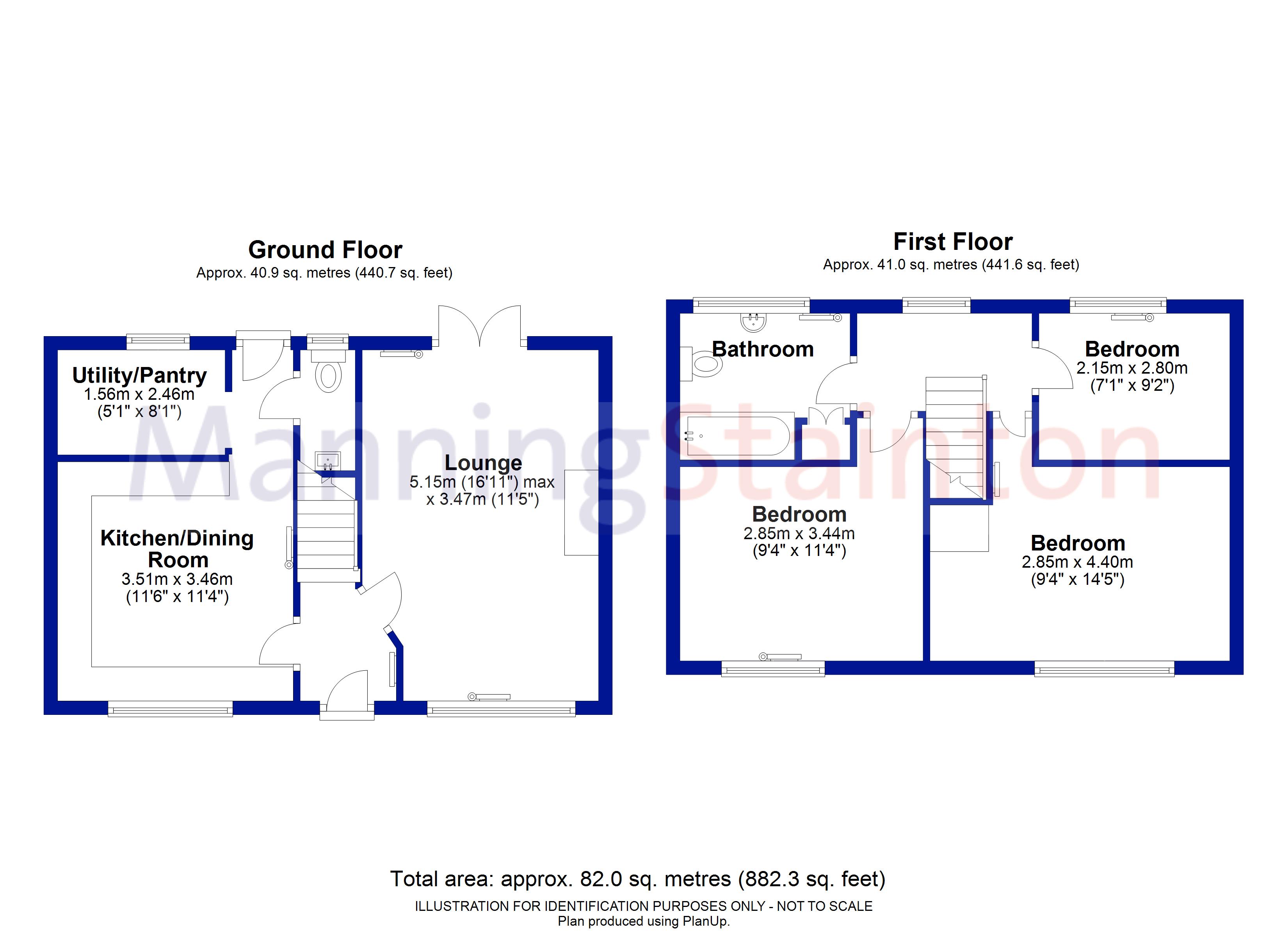 145, Middleton Park Grove, West Yorkshire floorplan