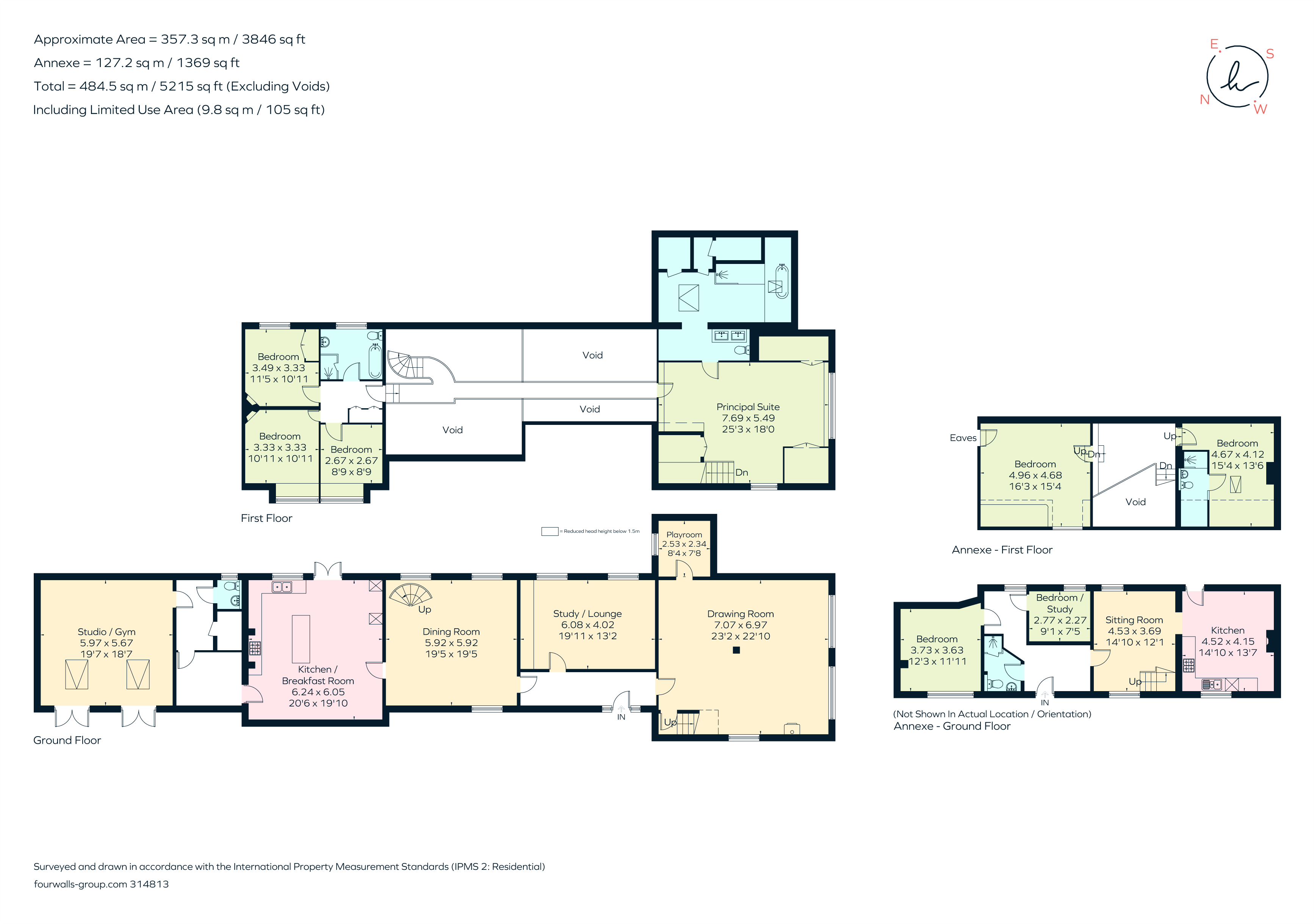Ridge Lane, Rotherwick, Hook RG27, 7 bedroom detached house for sale