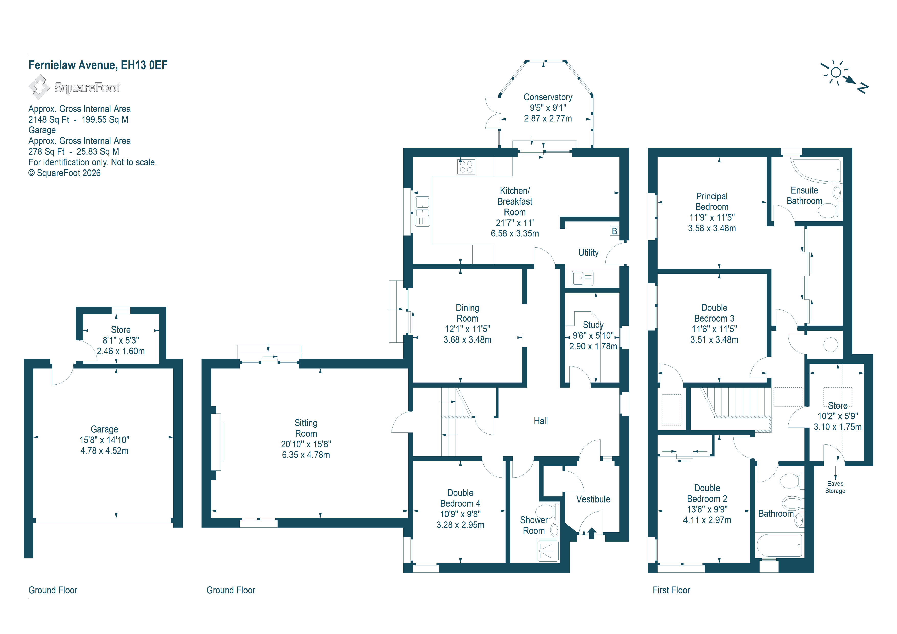 29, Fernielaw Avenue, Edinburgh floorplan