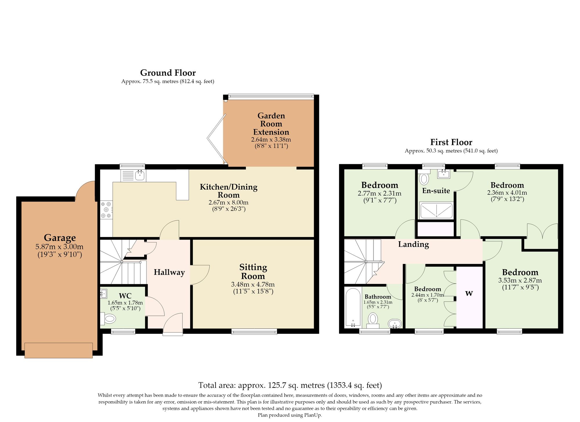 9 Oaks Lea, Norwich floorplan