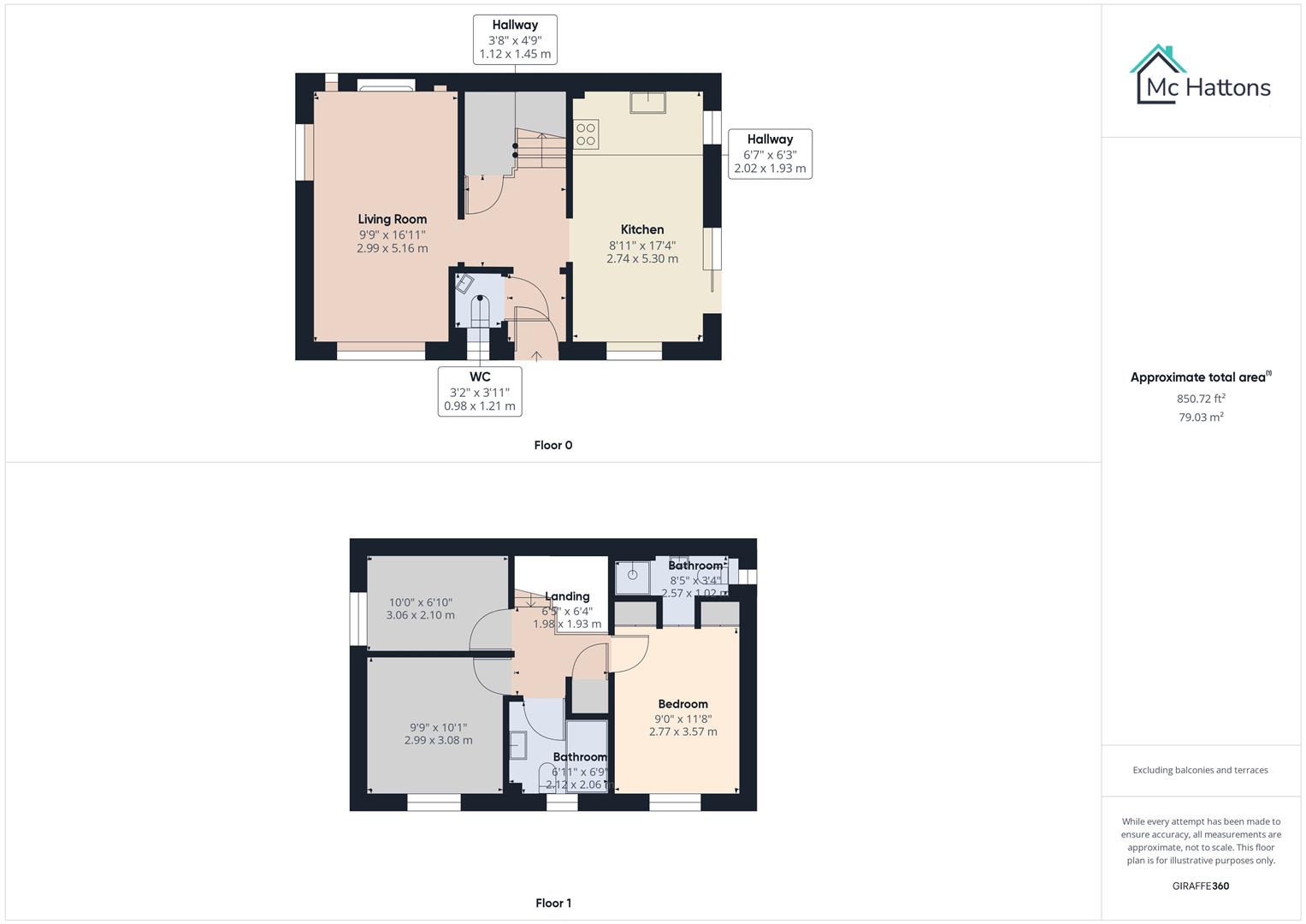 22, Mawdlam Way, North Cornelly floorplan