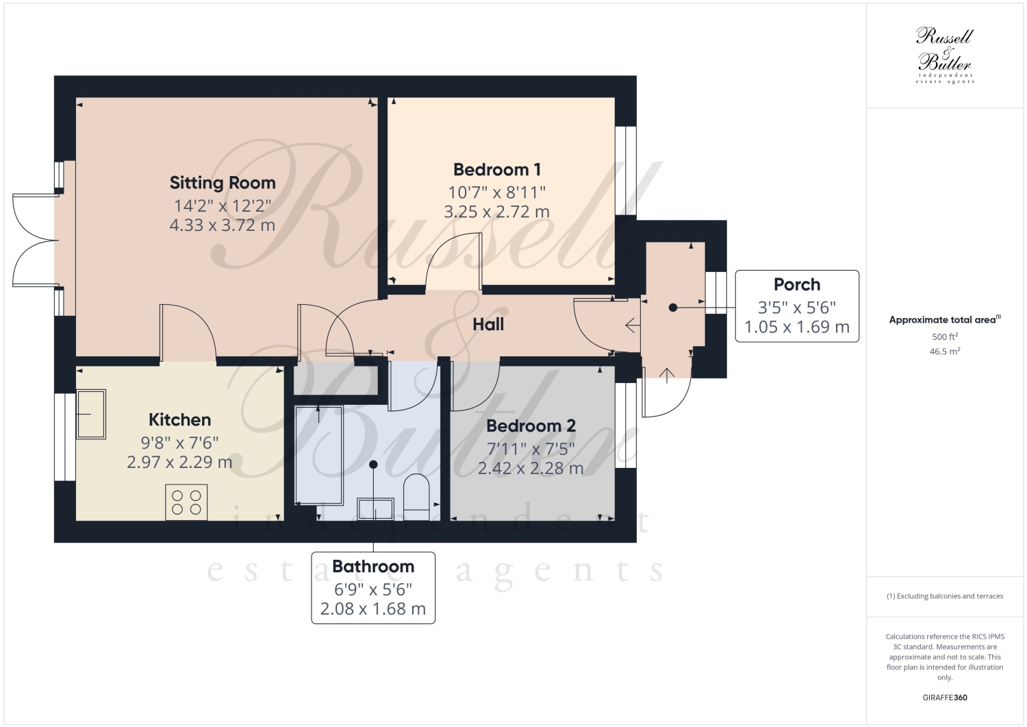 49, Meadway, Buckingham floorplan