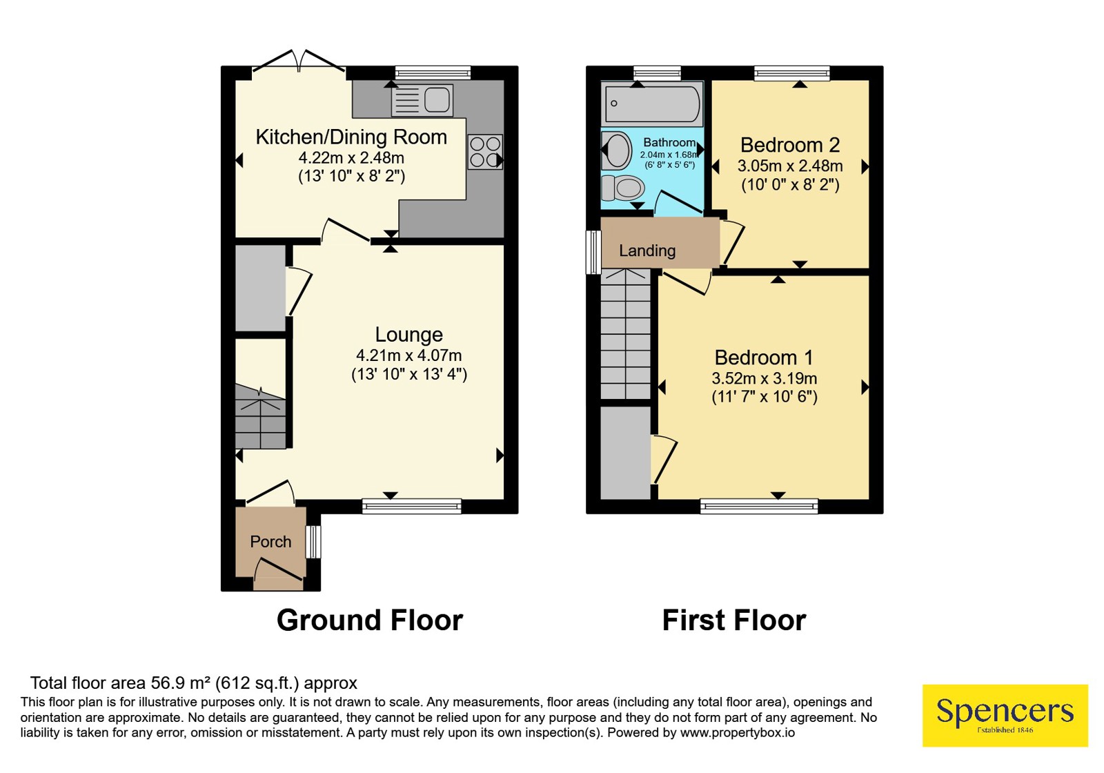 7, Goldsmith Road, Leicestershire floorplan