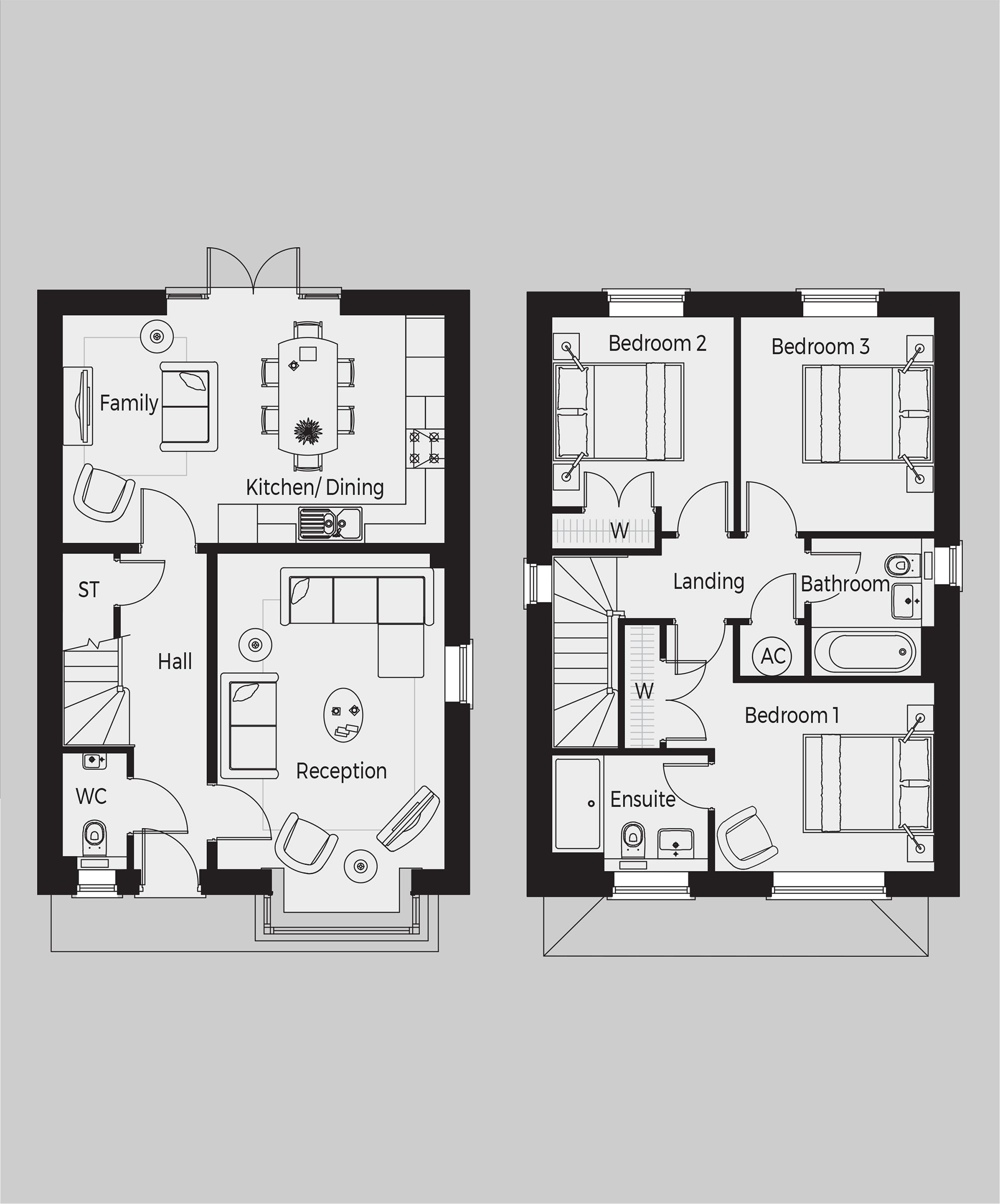 Shurdington, Gloucestershire floorplan