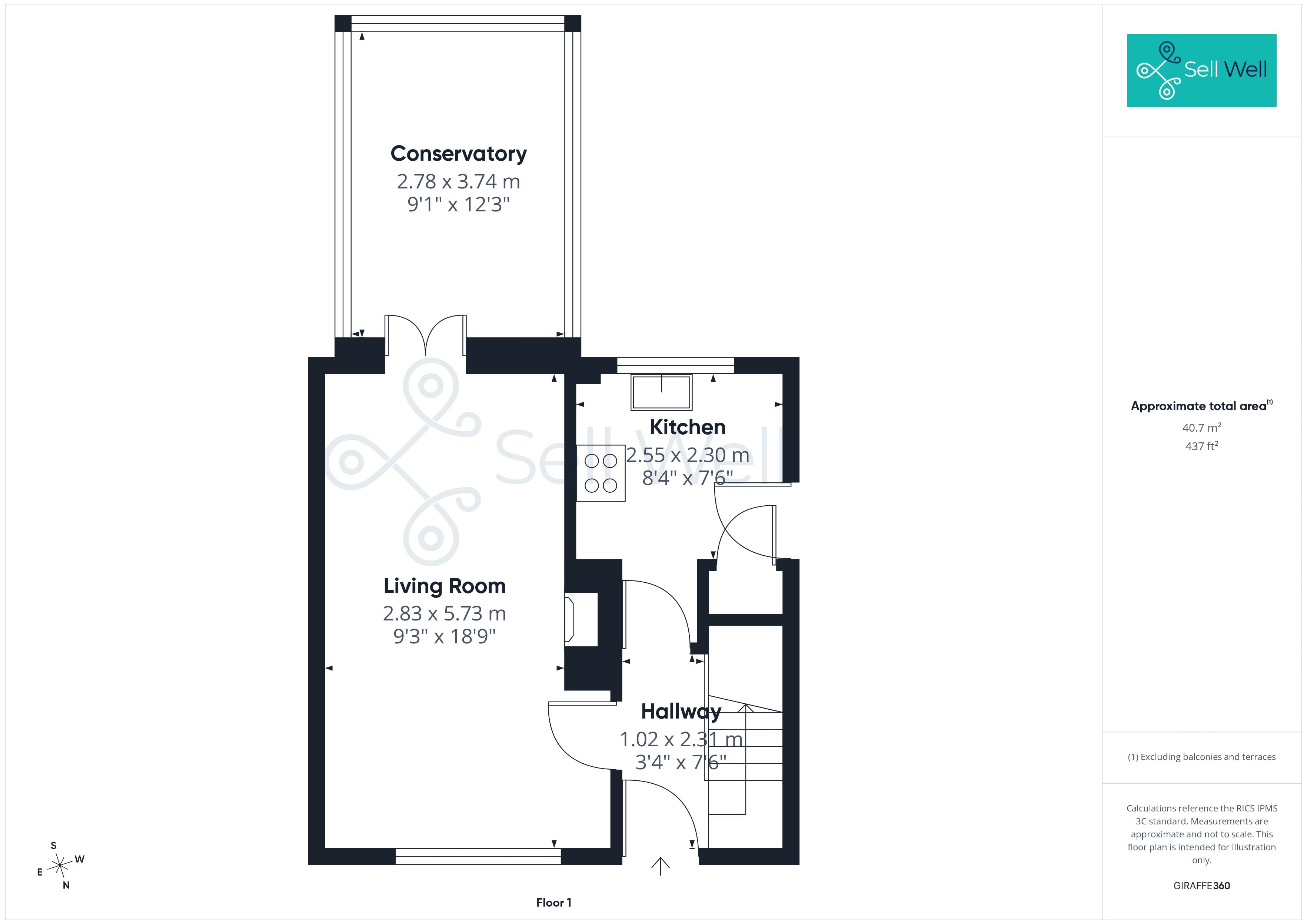 14, Gibson Grove, Manchester floorplan